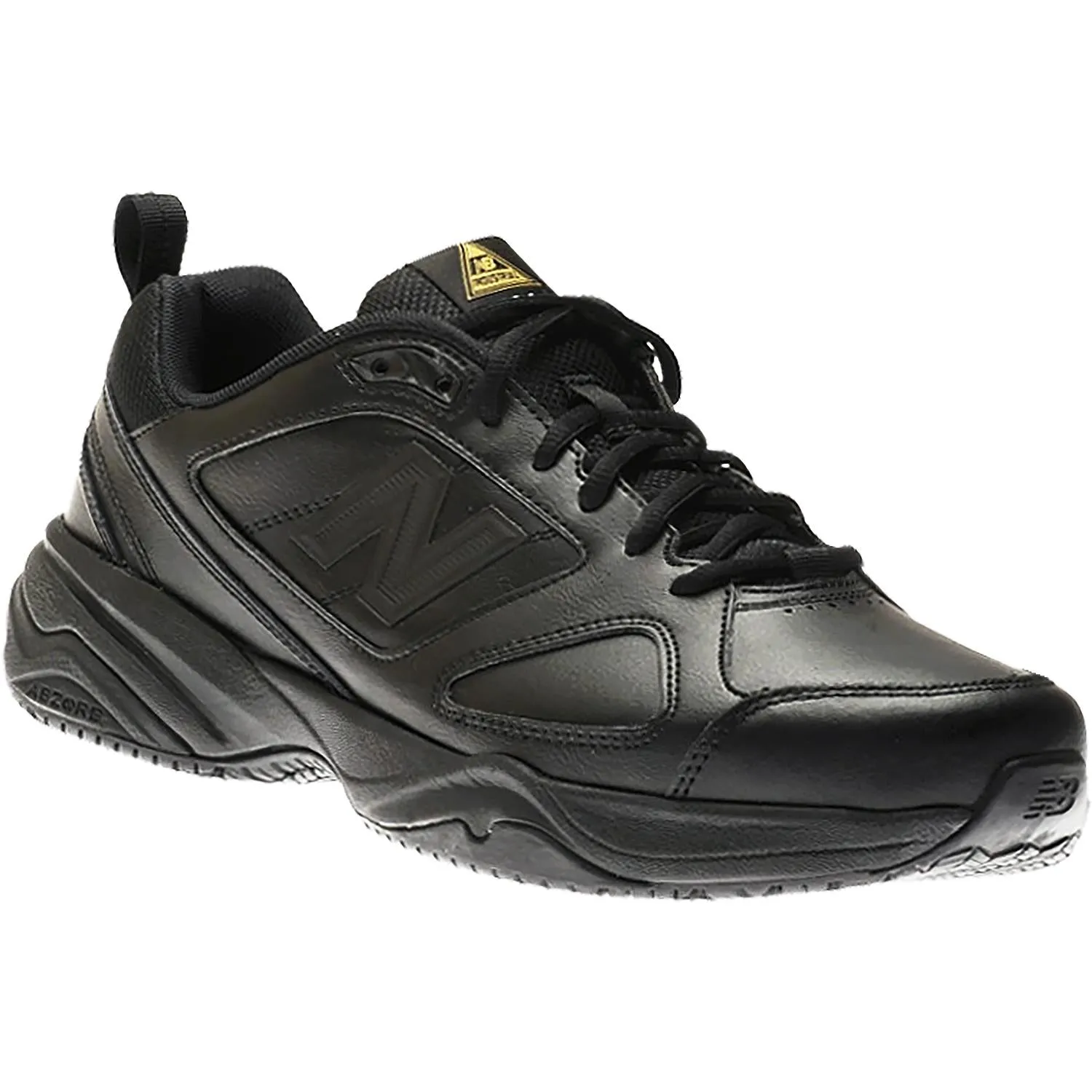 Men's New Balance MID626K2 Slip Resistant Black Leather