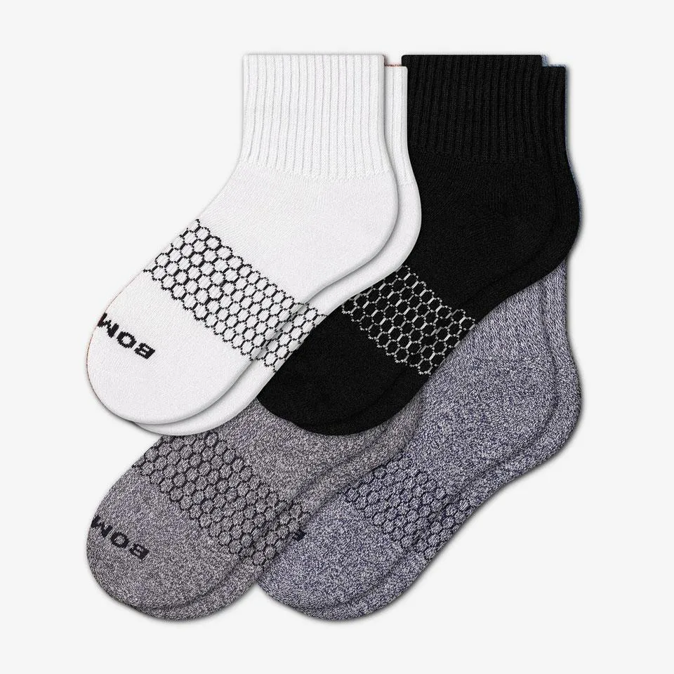 Men's Quarter Sock 4-Pack