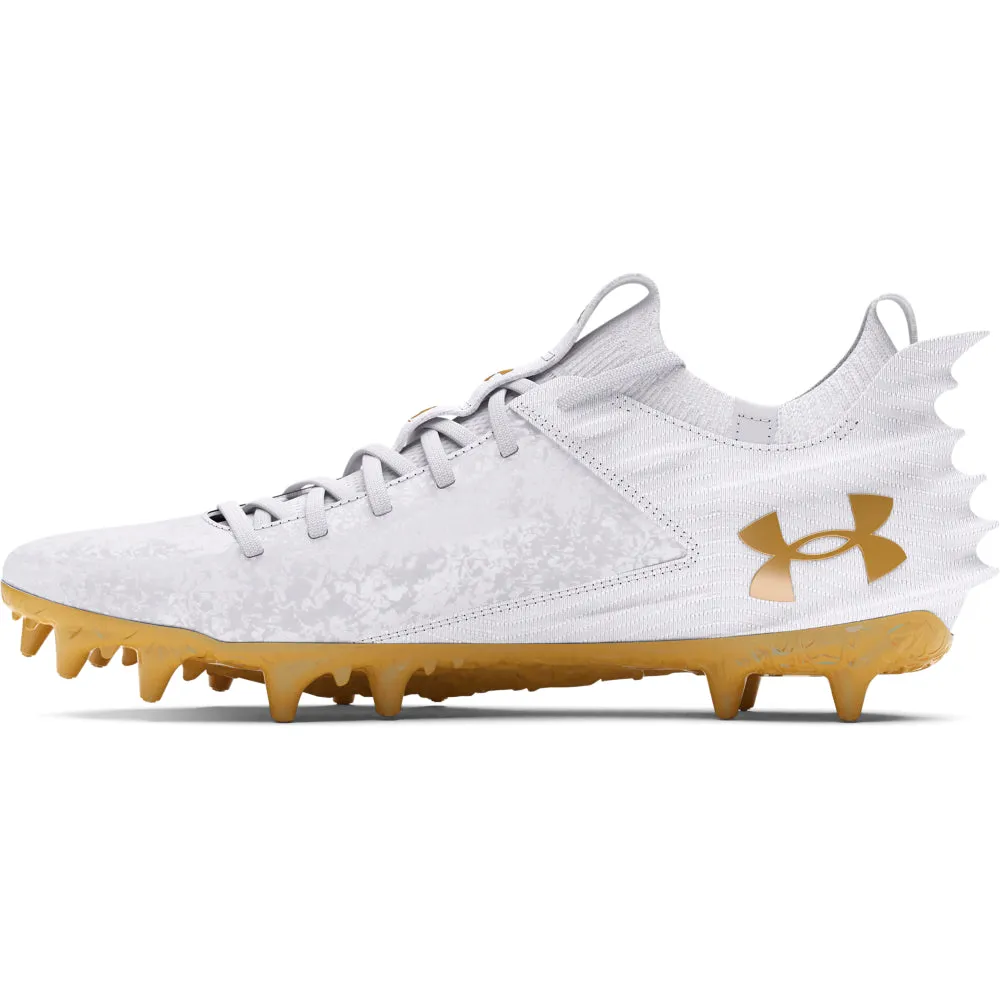 Men's Under Armour Blur Smoke Suede 2 MC Football Cleats