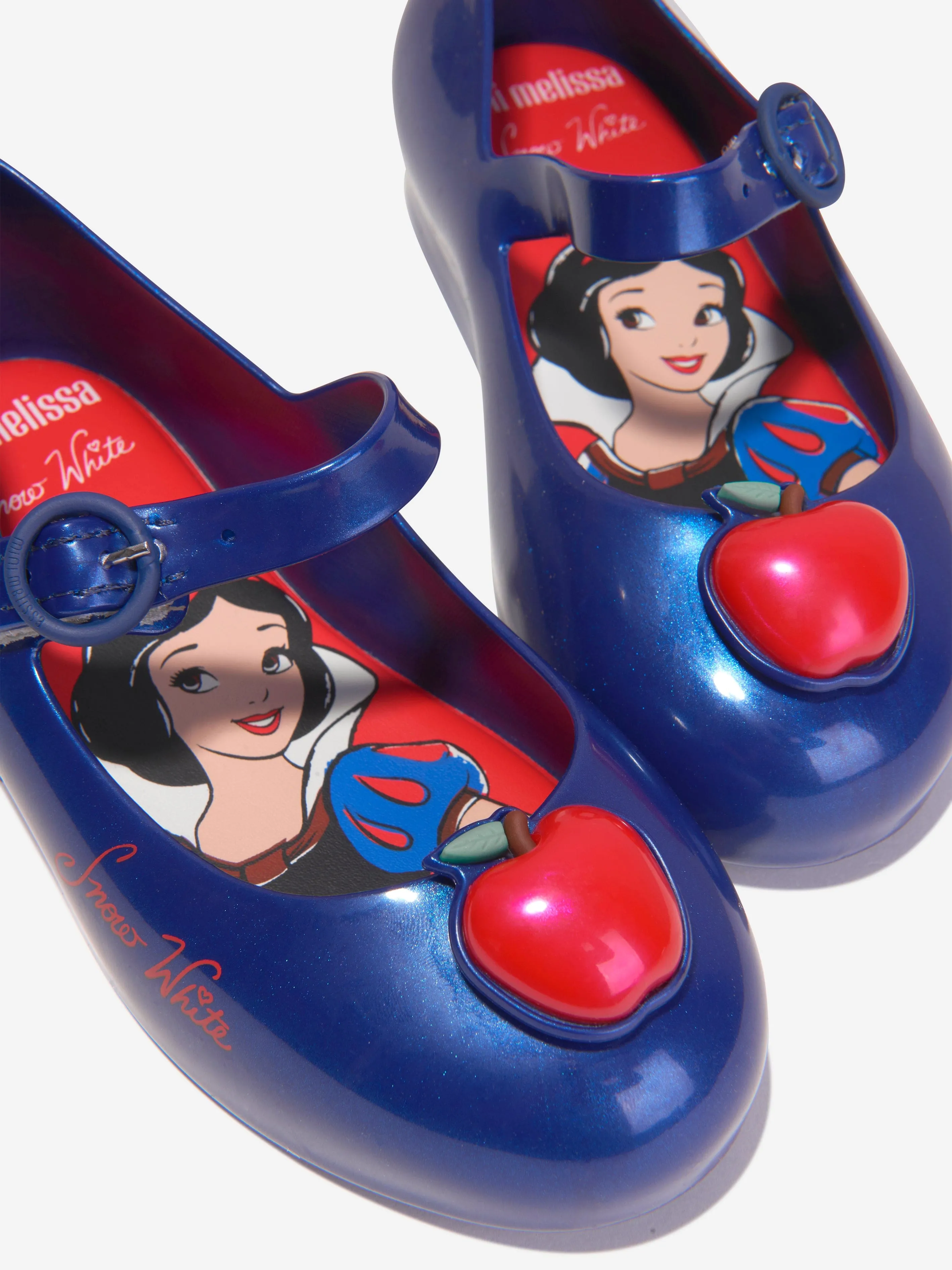 Mini Melissa Girls Princess Sweet Love Snow White Jelly Shoes