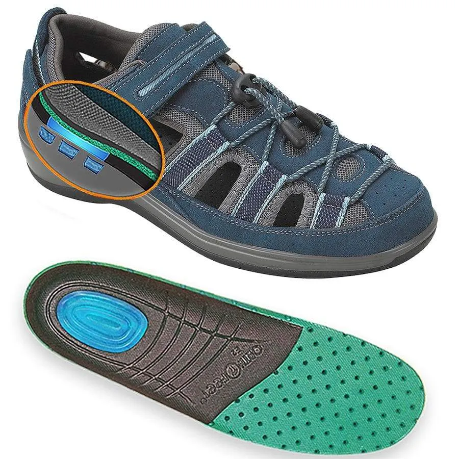 Naples -Blue Orthotic Sandals