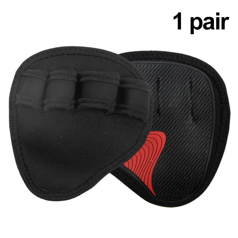 Neoprene Grip Pads Lifting Grips Gym Workout Gloves Lifting Pads