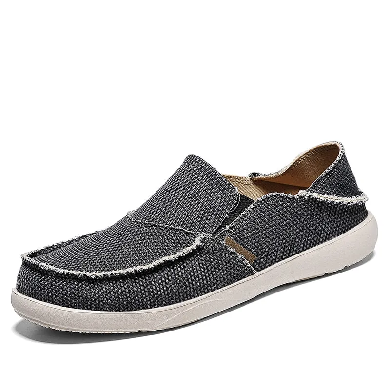 New Arrival Spring Summer Comfortable Casual Shoes Lightweigh Mens Canvas Shoes For Men Slip-On Brand Fashion Flat Loafers Shoes