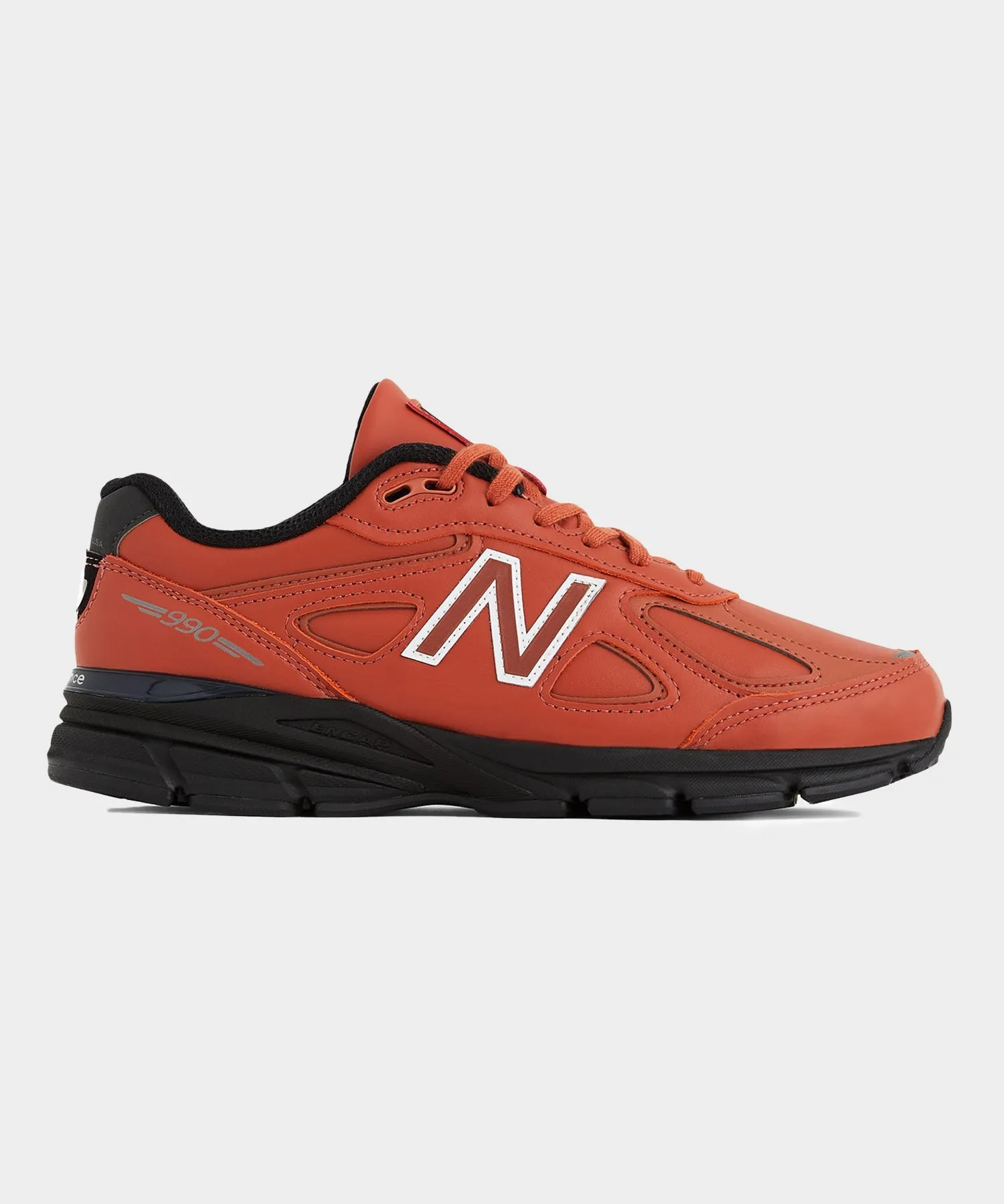 New Balance 990v4 in Mahogany Black