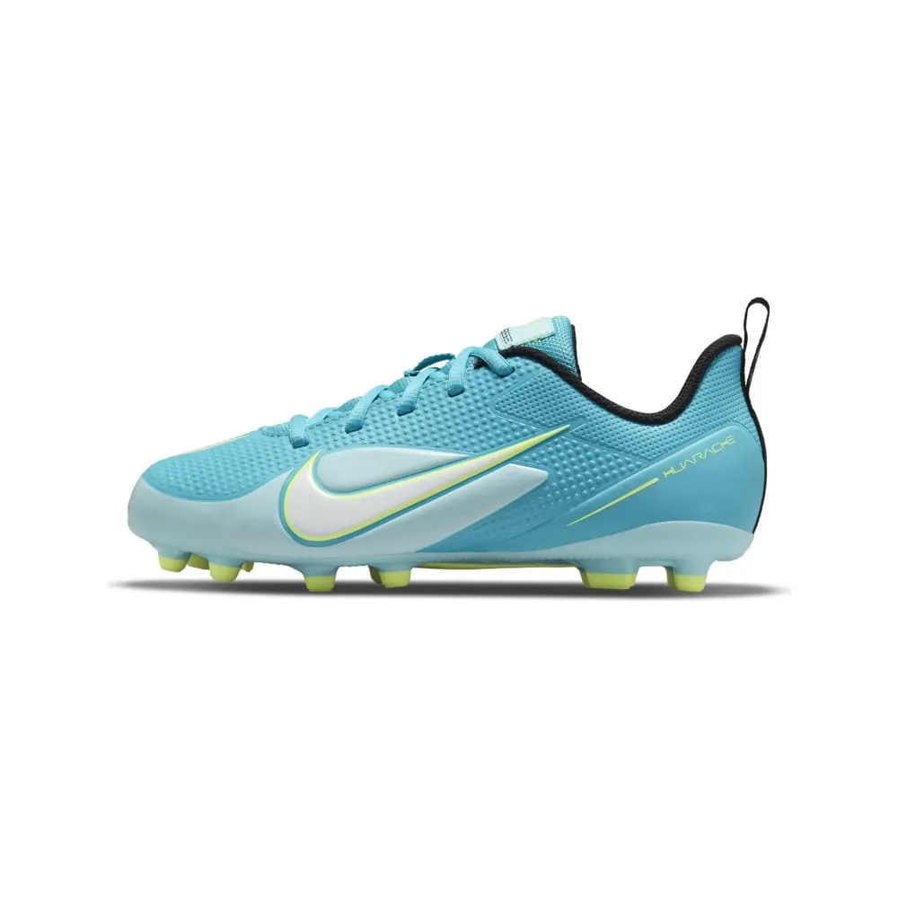 Nike Alpha Huarache 8 GS Youth Turquoise Blue/Volt Lacrosse Cleats