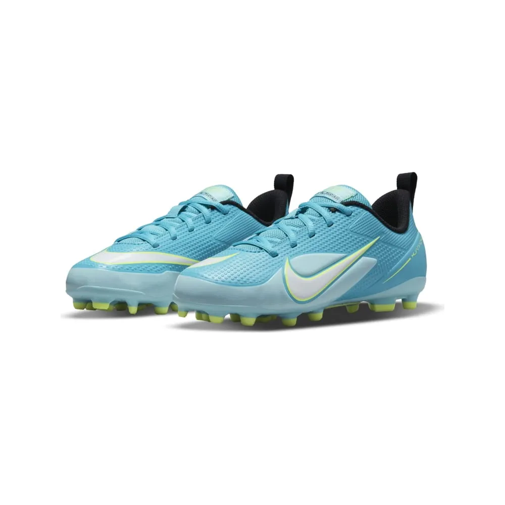 Nike Alpha Huarache 8 GS Youth Turquoise Blue/Volt Lacrosse Cleats