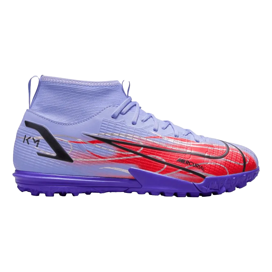 Nike Mercurial Superfly 8 Academy Mbappe Youth Turf Shoes