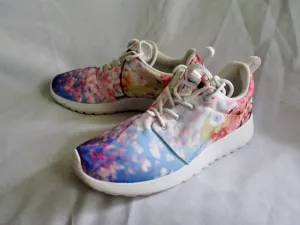 Nike Roshe One Cherry Bls Blossom Sneaker Trainer White Pink Flower 6.5 Rare