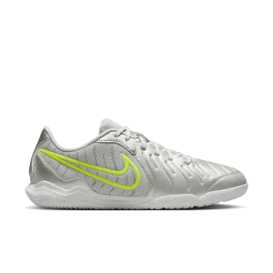 Nike Tiempo Legend 10 Academy IC-Metallic Silver/ White-Volt