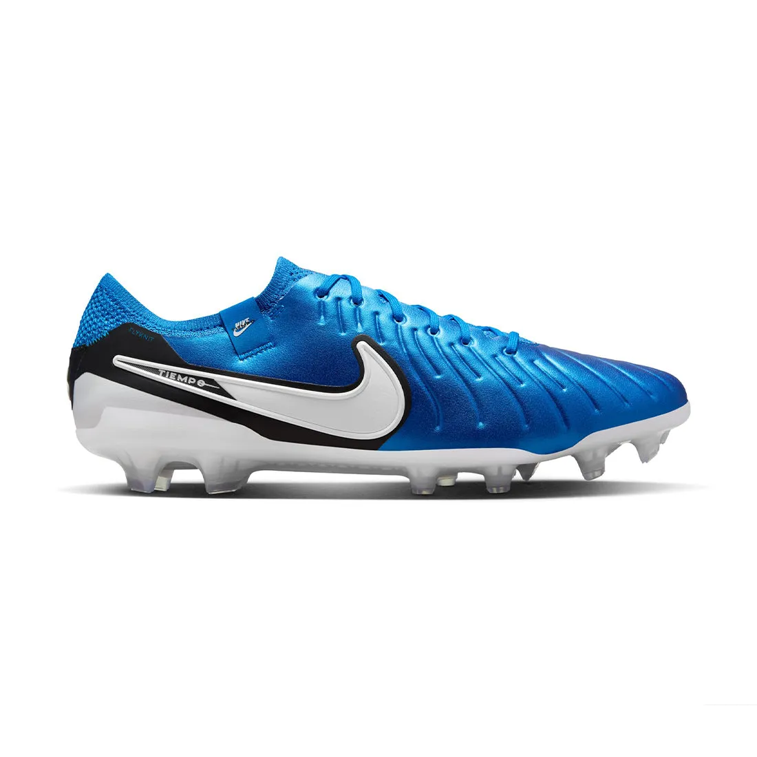 Nike Tiempo Legend 10 Elite FG Low-Top Football Boots Blue