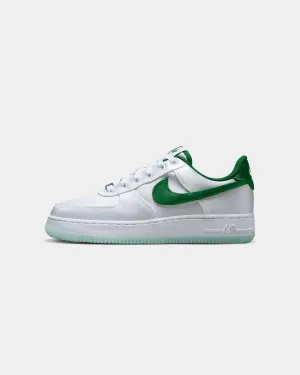 Nike Women's Air Force 1 '07 Essentials "Satin" White/Sport Green