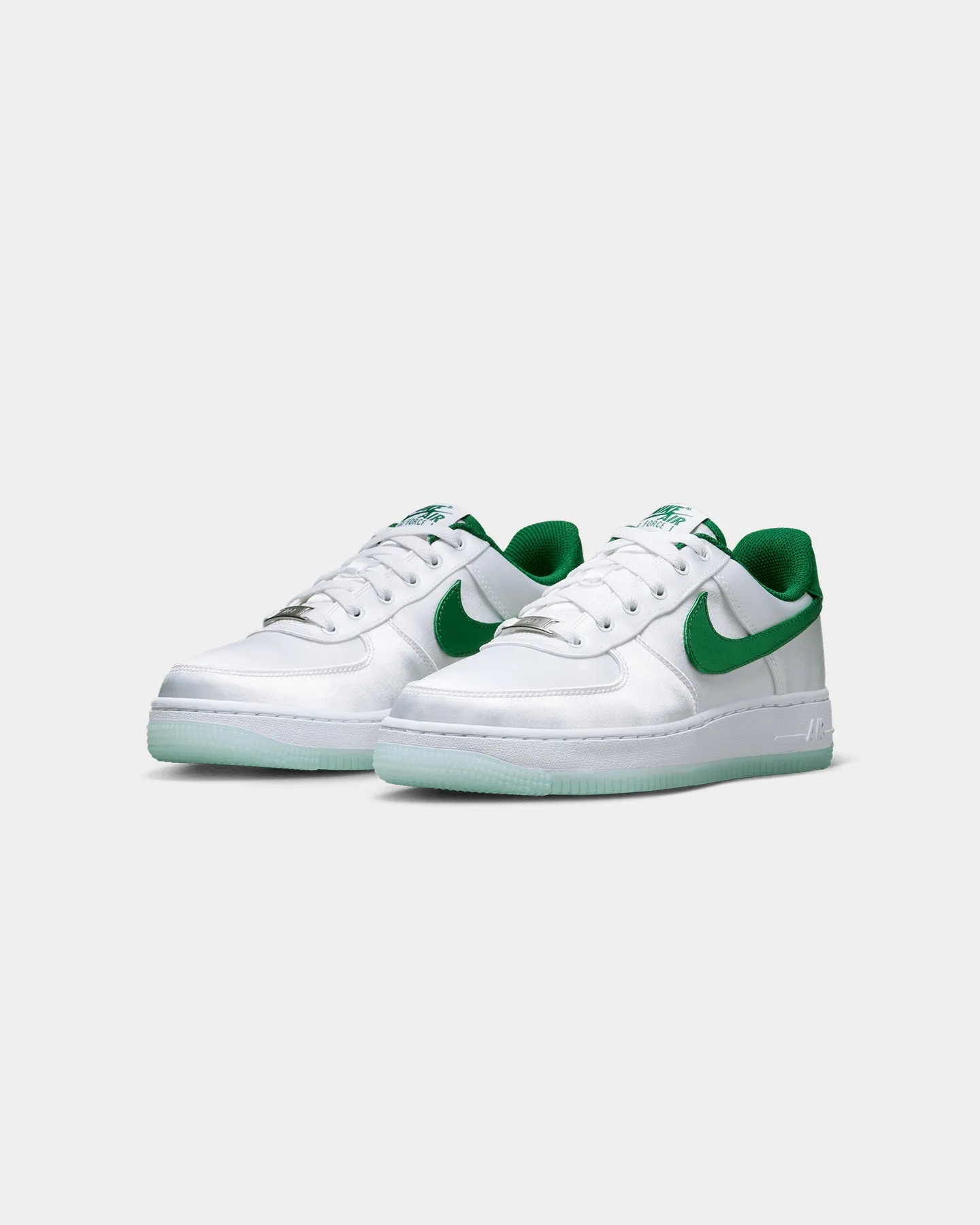 Nike Women's Air Force 1 '07 Essentials "Satin" White/Sport Green