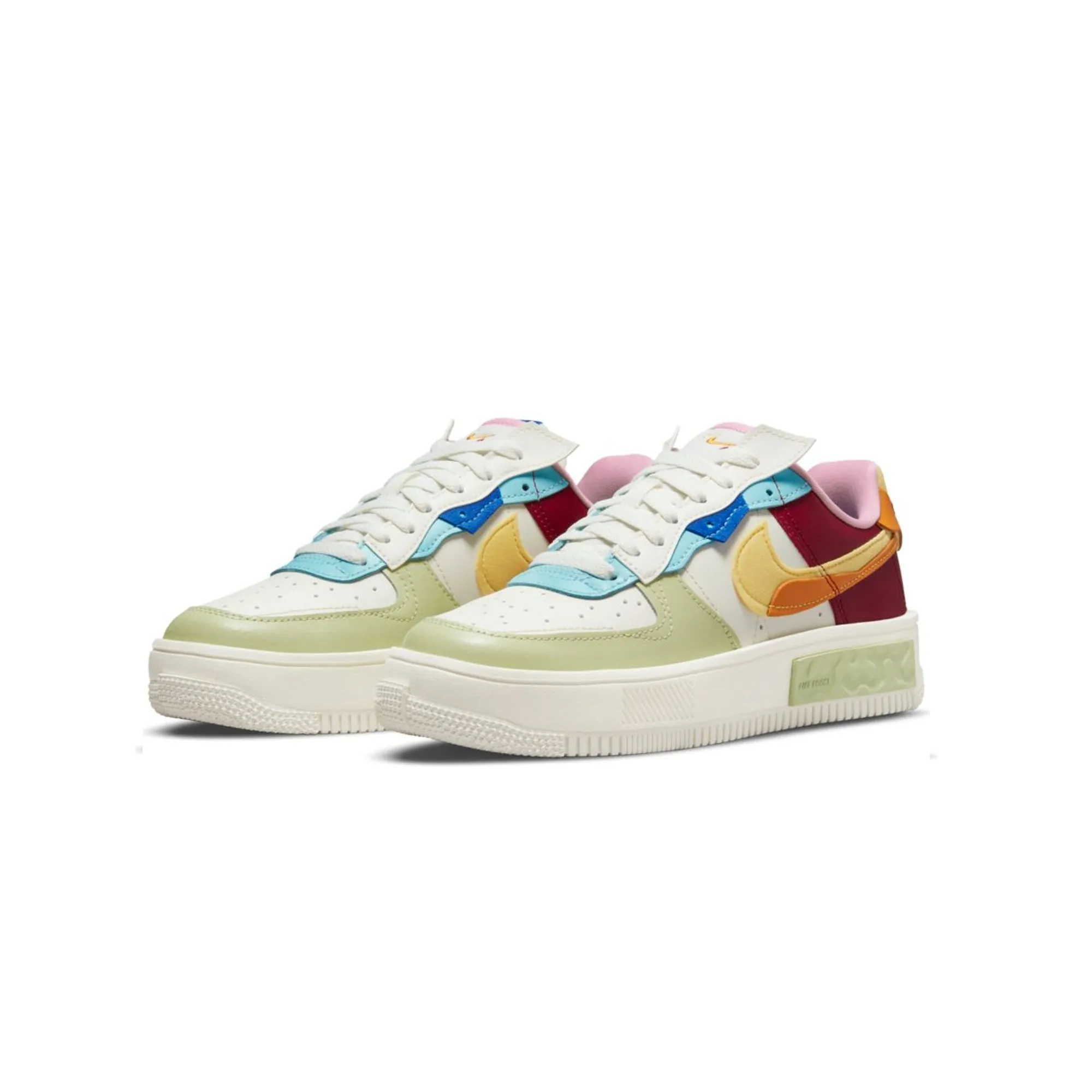 Nike Womens Air Force 1 Fontanka Shoes 'Sail'