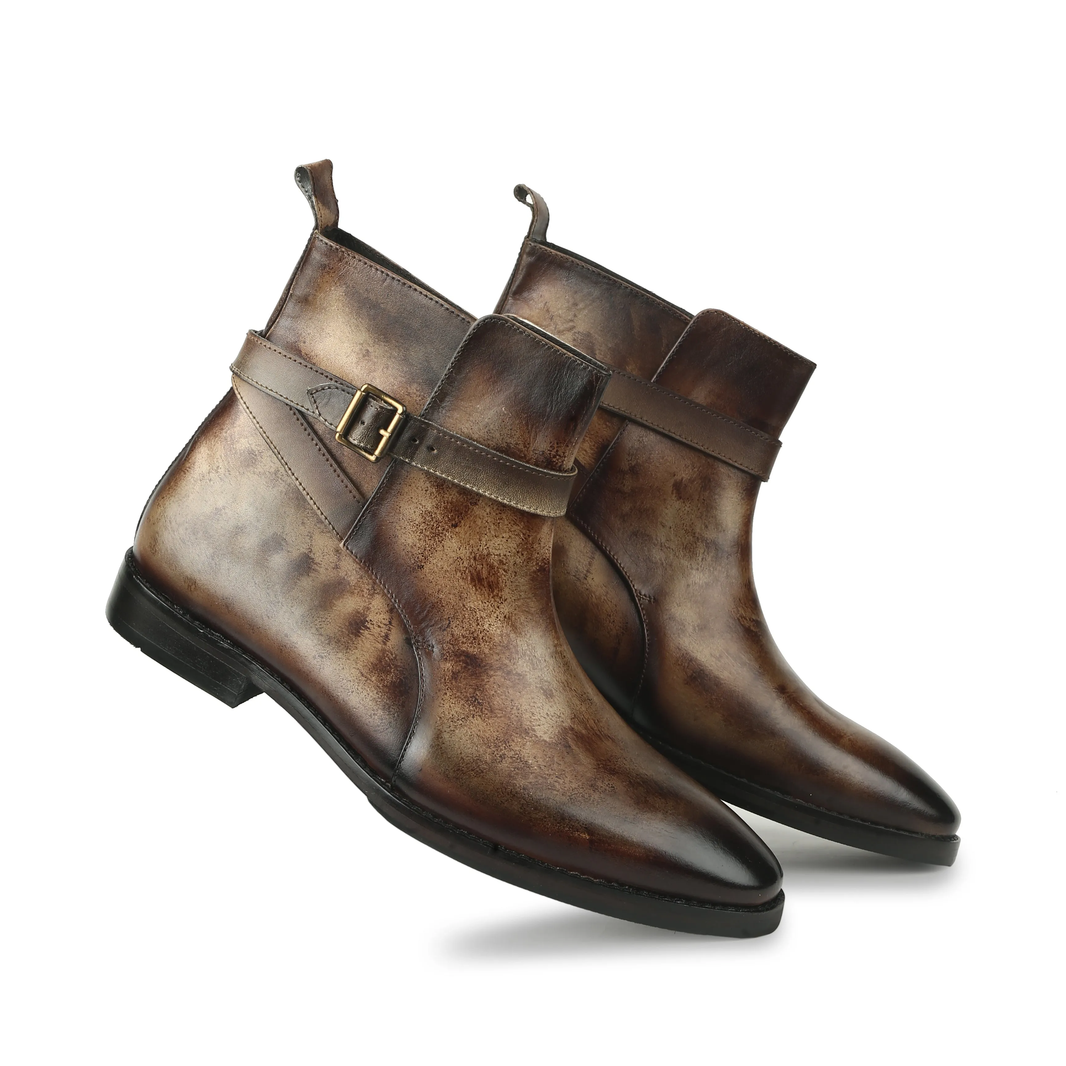 Otto The Olive Single Strap Boot