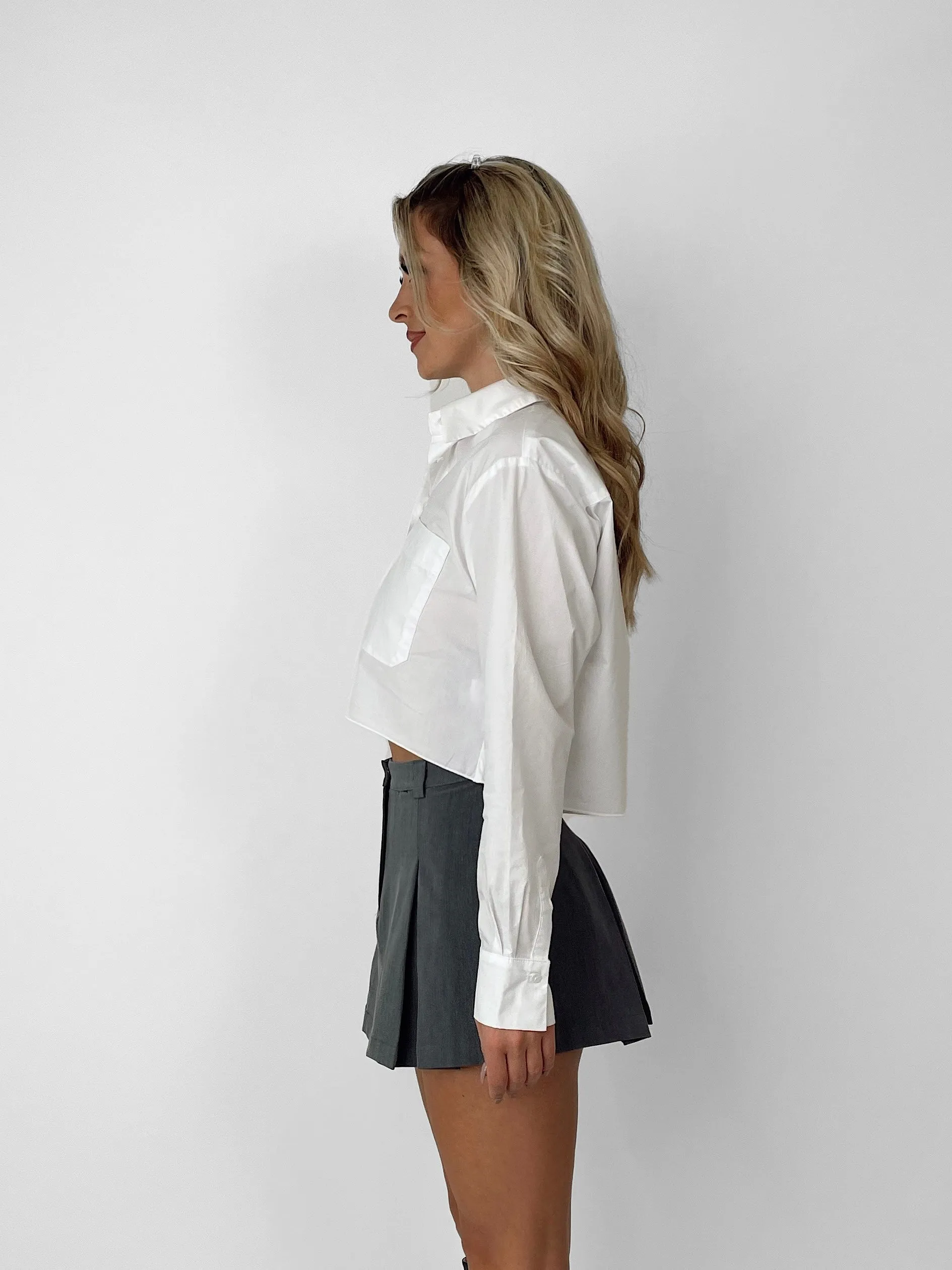 Piper Cropped Blouse