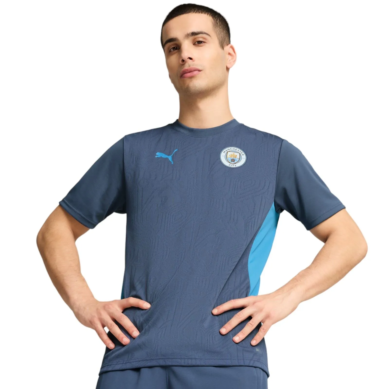 Puma Manchester City FC 2024/25 Home Training Short Sleeved Jersey