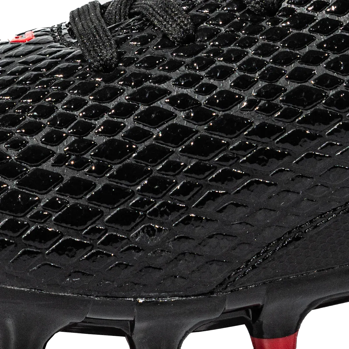 Quantum Speed: Football Cleats - Black Cobra Skin