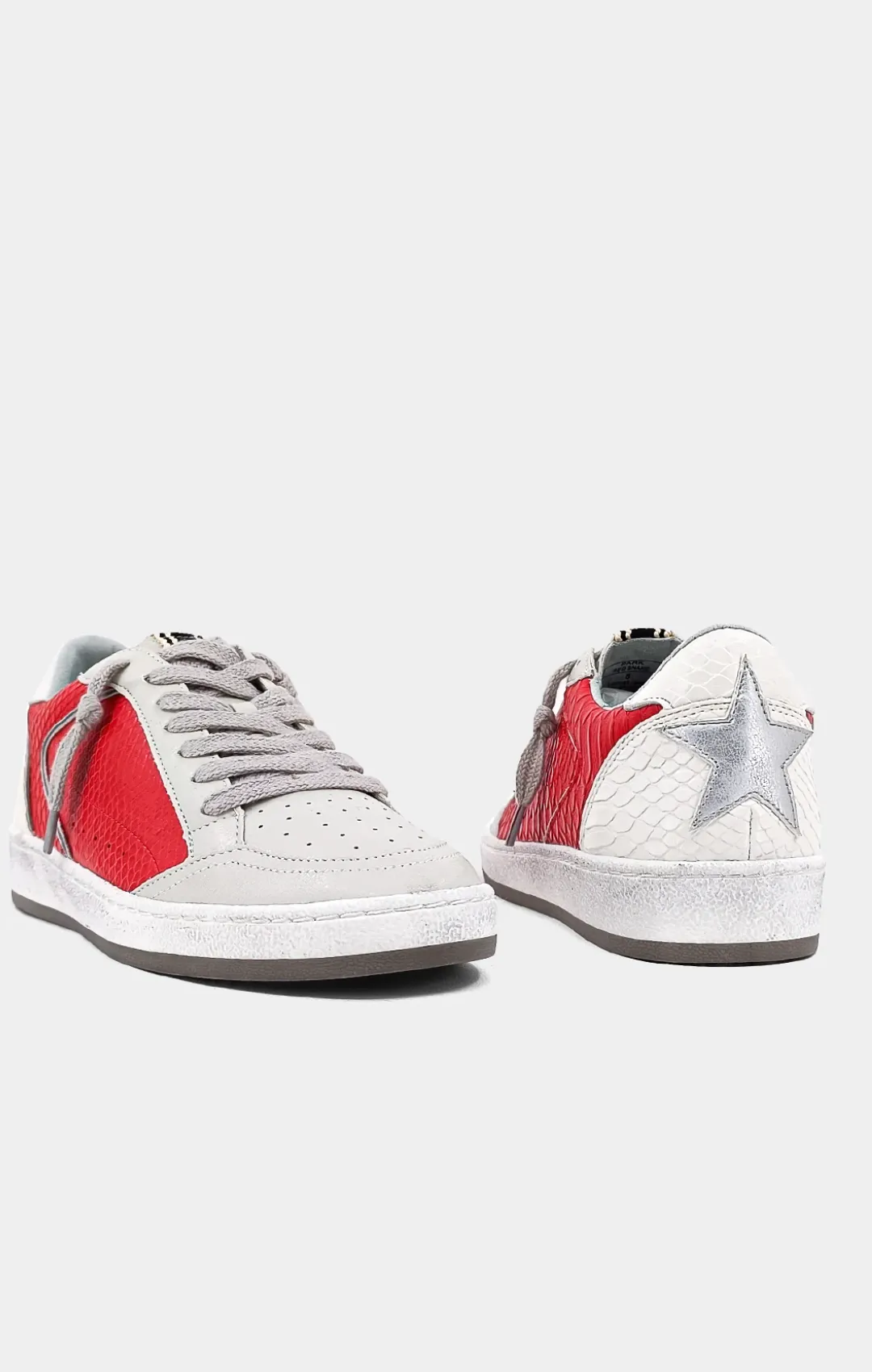 Red Snake Park Sneaker by ShuShop