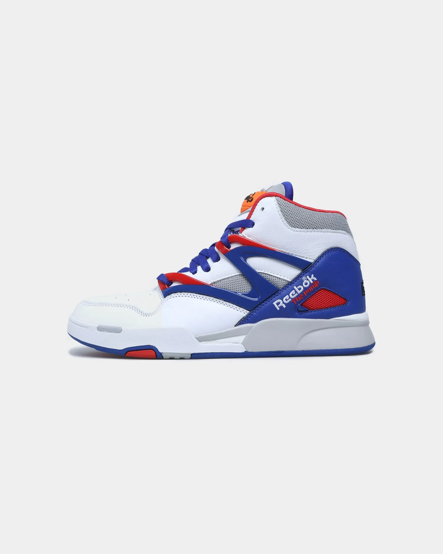 Reebok Pump Omni Zone II White/Bright Cobalt/Vector Red