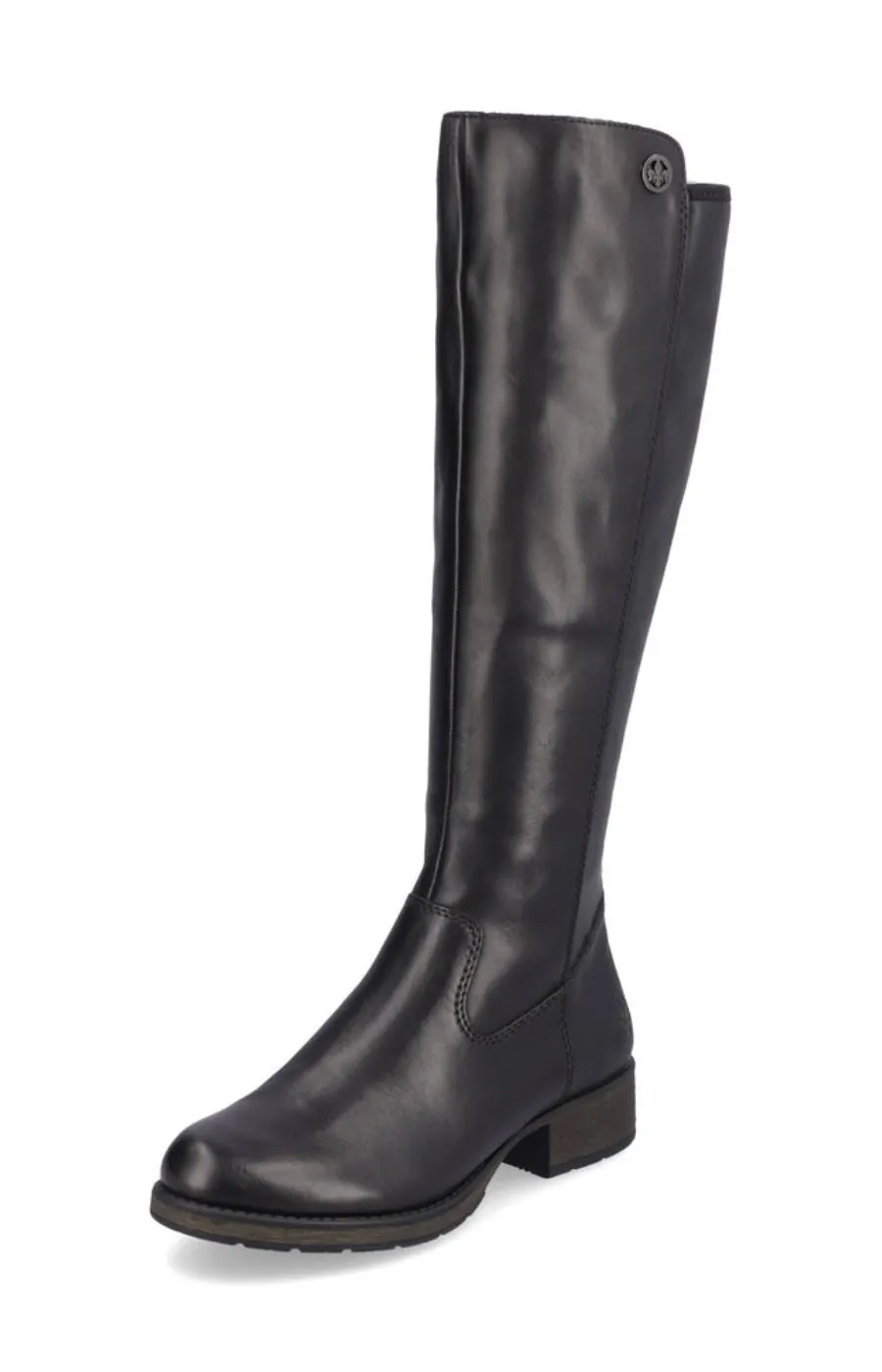 Rieker Knee High Boots in Black