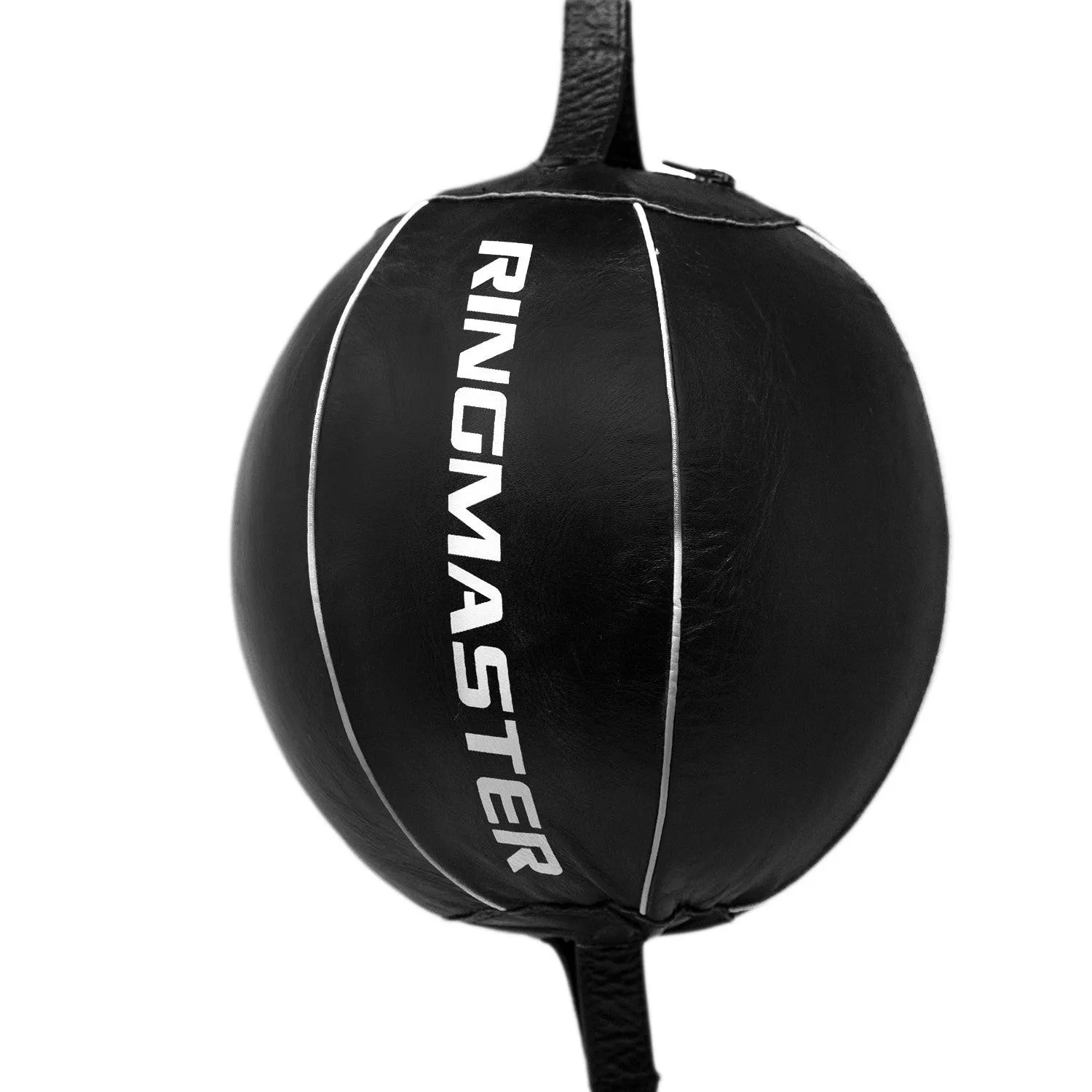 RingMaster Sports Double End Round Speed Ball Champion Series Synthetic Leather White/Black