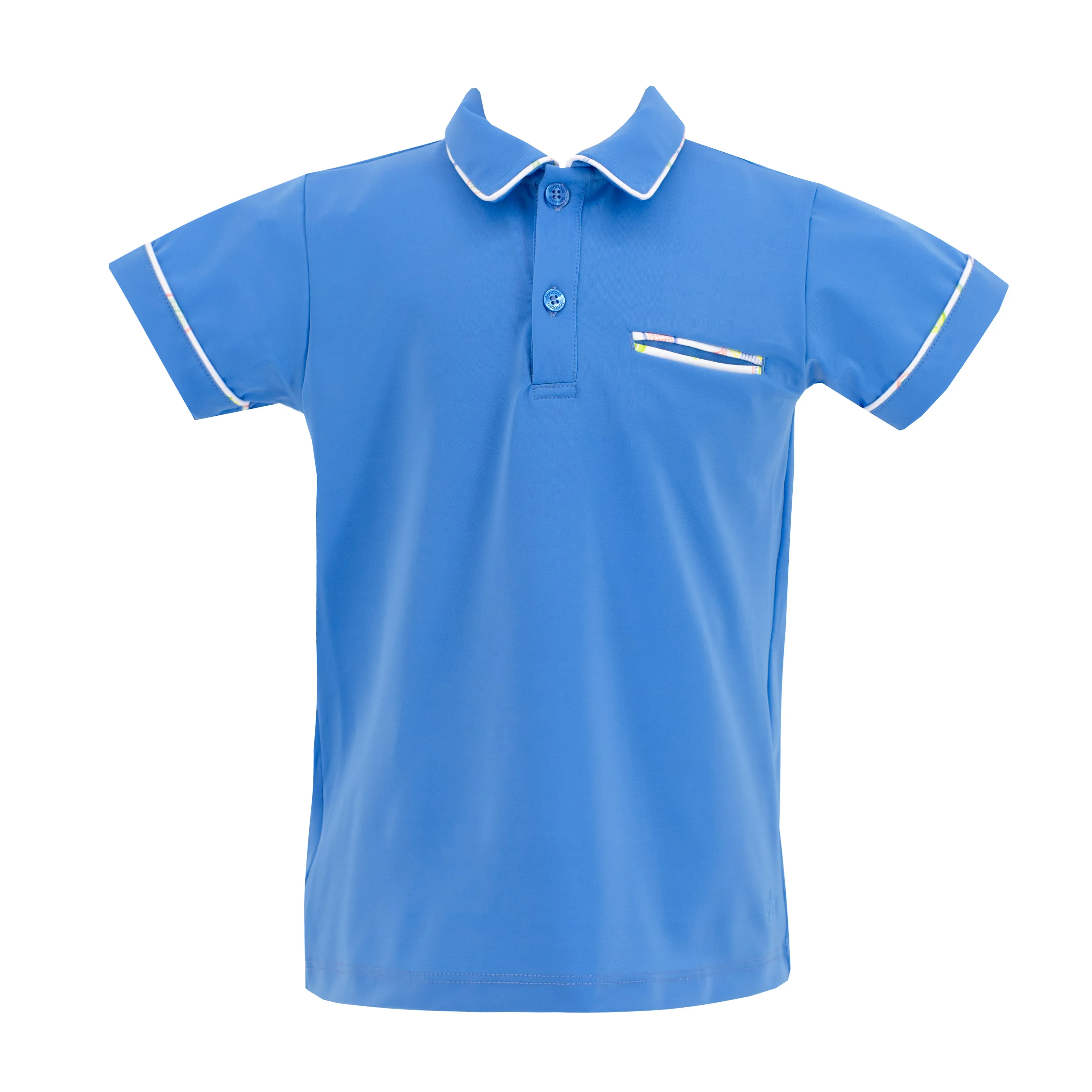 Roger Boy Polo Shirt - Blue