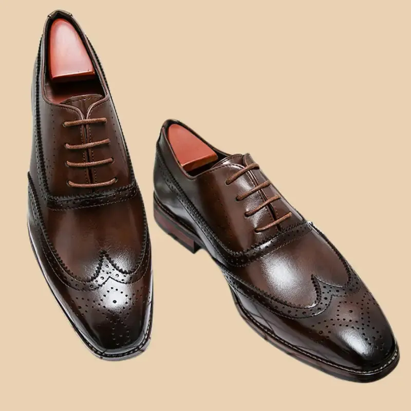 Rosso Red Sole Oxford Shoes