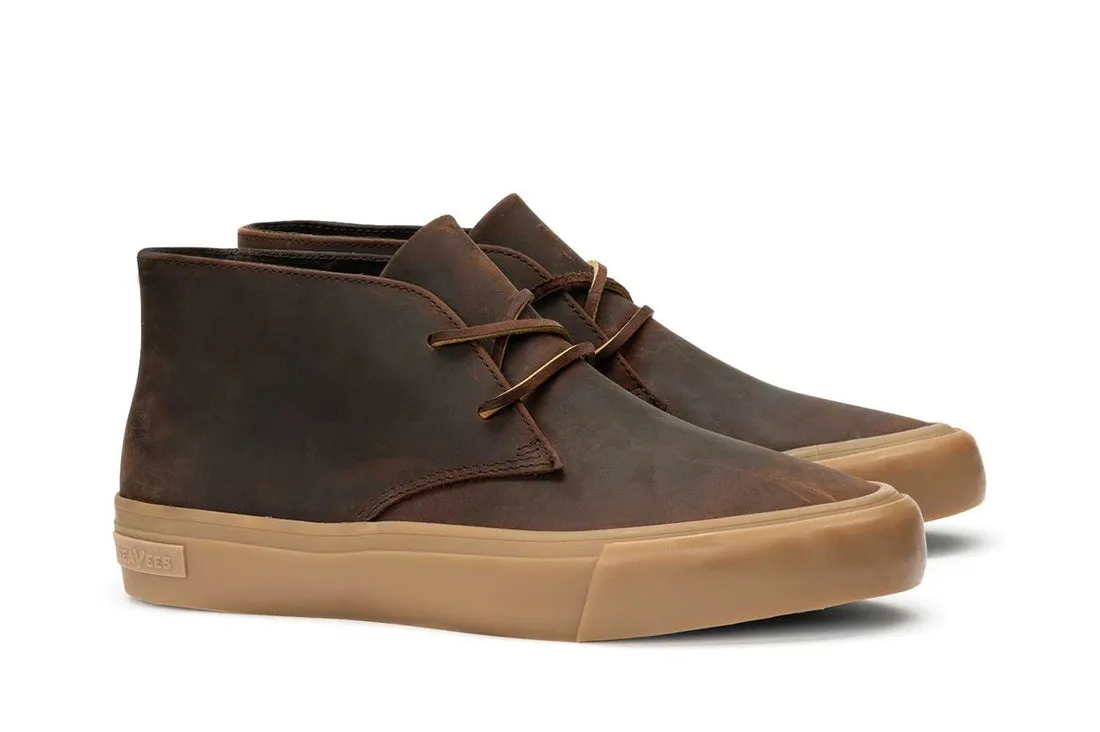 SeaVees Maslon Desert Boot in Kona Rugged Oiled Leather