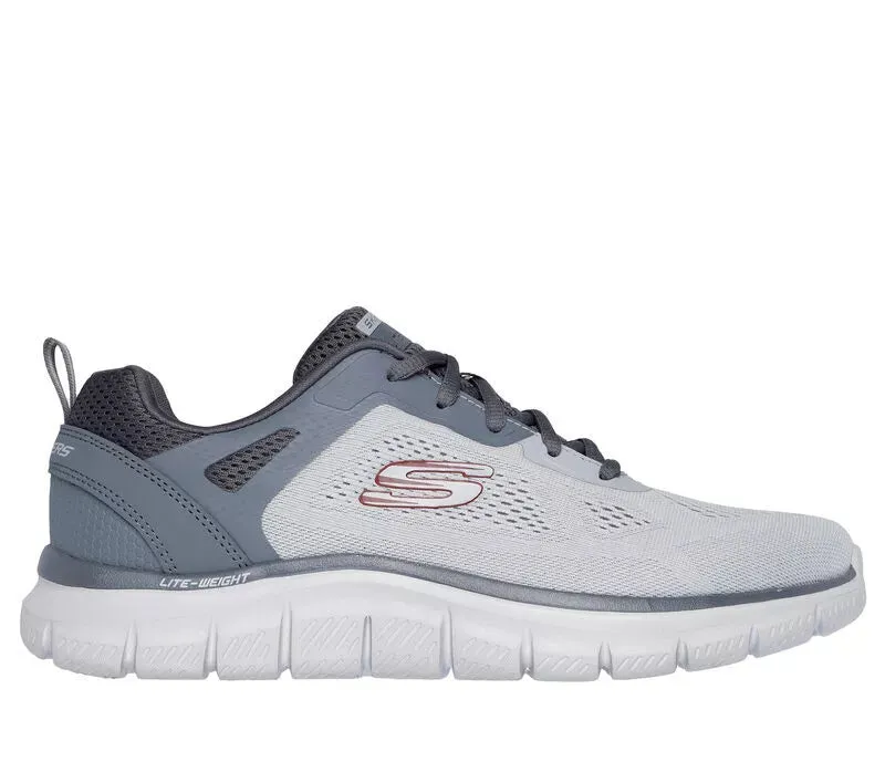 SKECHERS MEN'S TRACK GREY SHOES