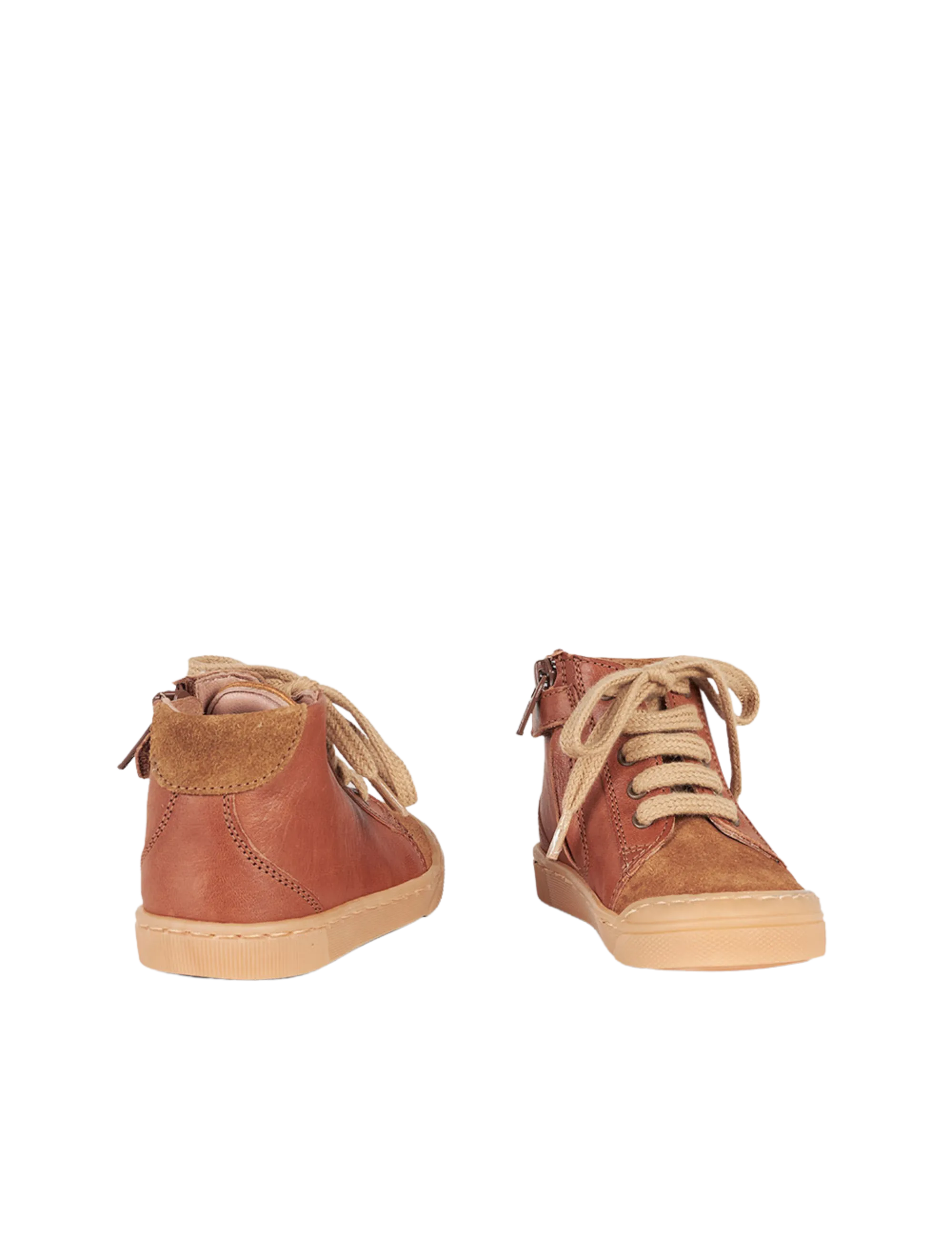 Sneaker Bootie - Cognac