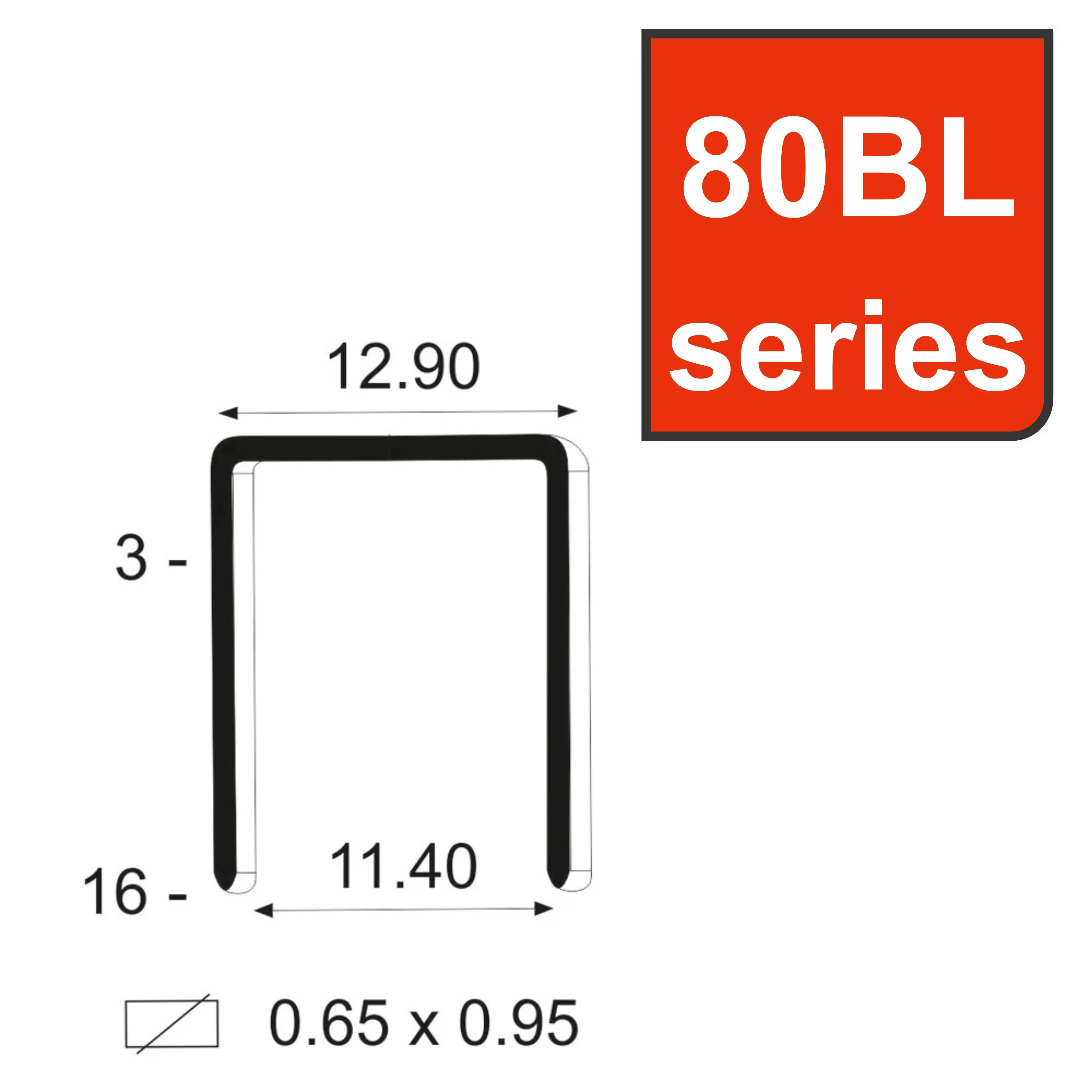 STAPLES KAYMO 80 SERIES BL