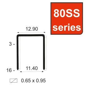 STAPLES KAYMO 80 SERIES SS