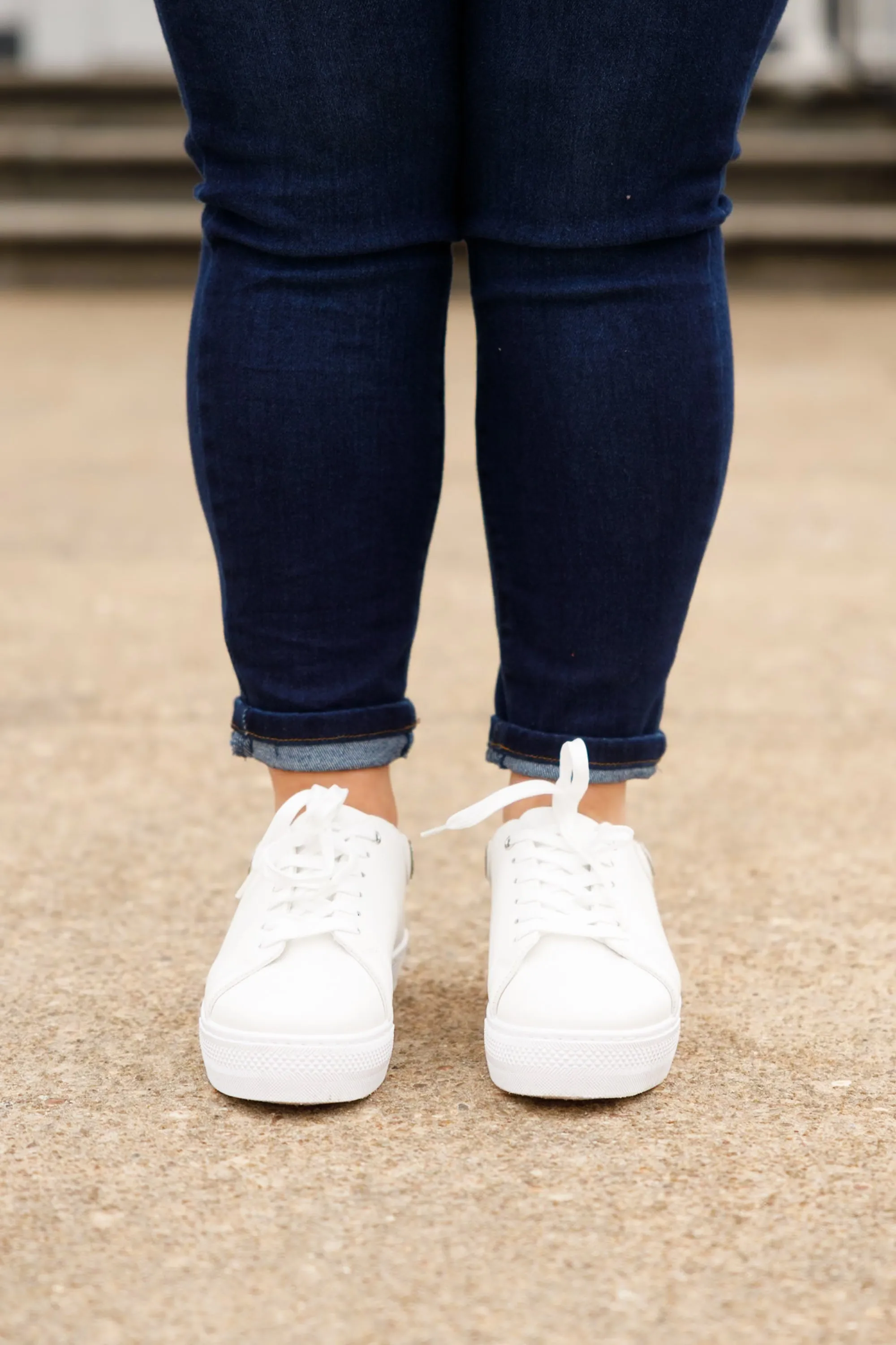 Step And Shine Shoe, White