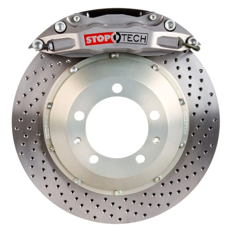 StopTech 01-07 BMW M3 E46 ZCP / 06-09 MZ4 Coupe Front BBK w/Trophy 355x32mm ST-40 Drilled Calipers