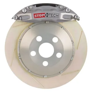 StopTech BBK 98-06 Audi TT 1.8T / 99-03 S3 Front ST-40 328x28 Trophy Anodized Zinc Slotted Rotors