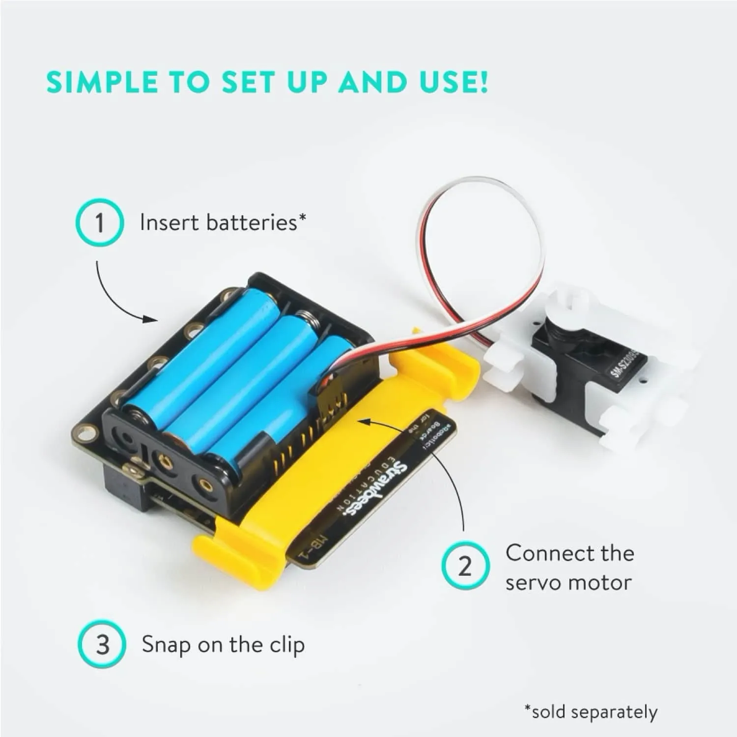 Strawbees Robotic Inventions for the micro:bit V2 - Single Pack (NO micro:bit)