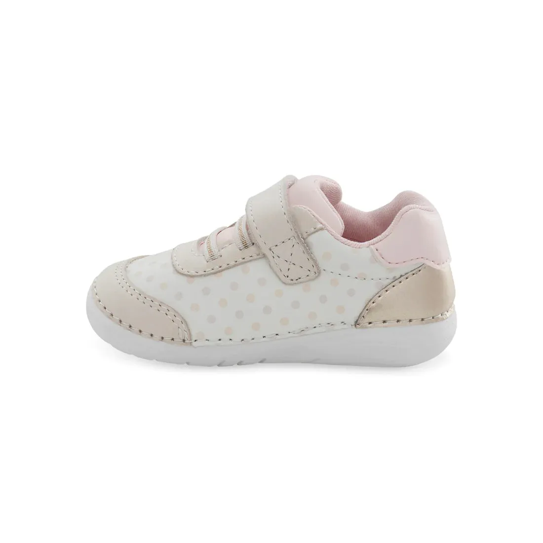 Stride Rite Pastel Dot Kennedy Soft Motion Toddler Sneaker