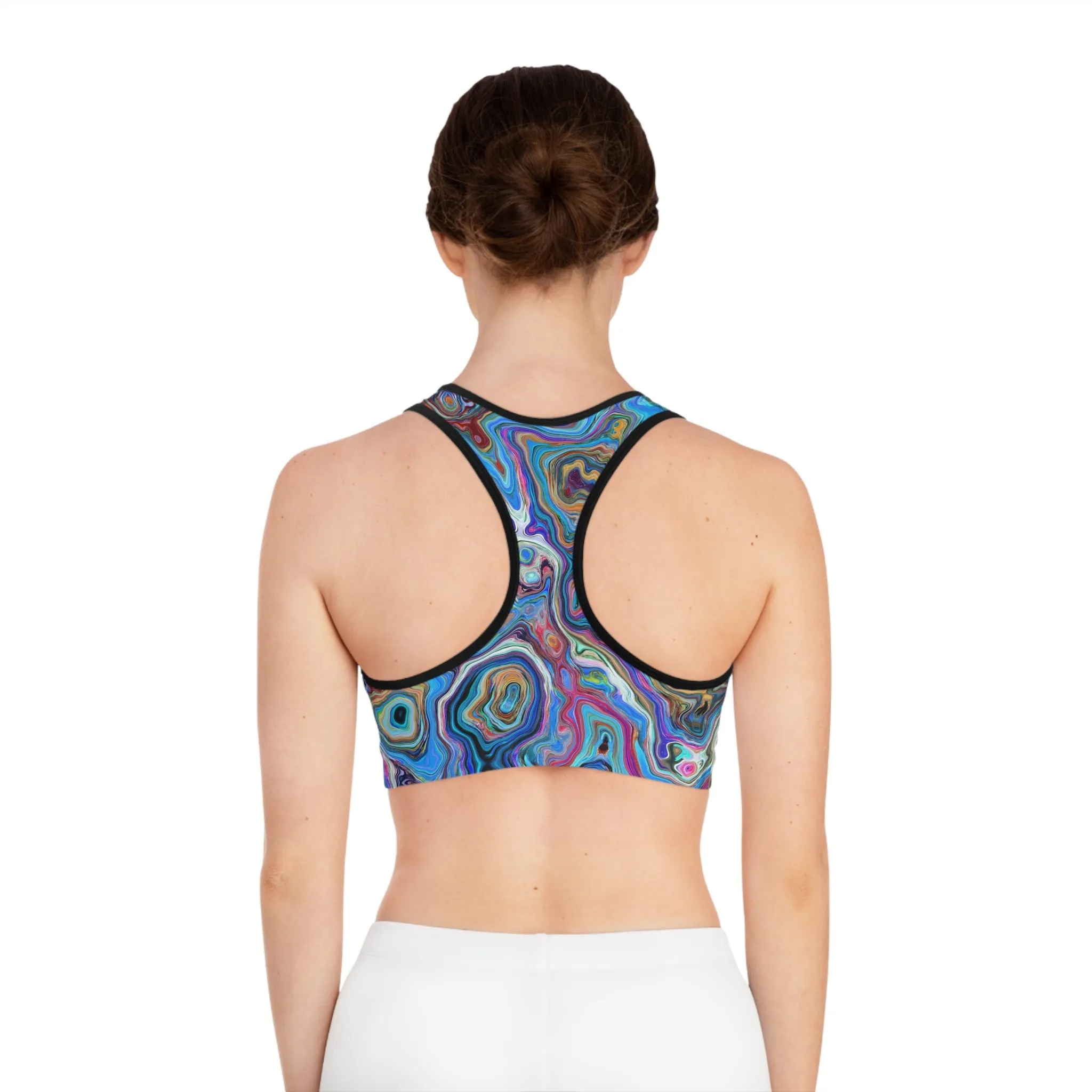 Trippy Liquid - Inovax Sports Bra