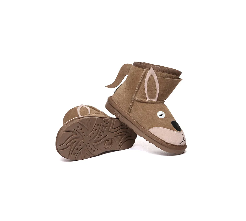 UGG Boots Kids Sheepskin Wool Kangaroo Kids Plus