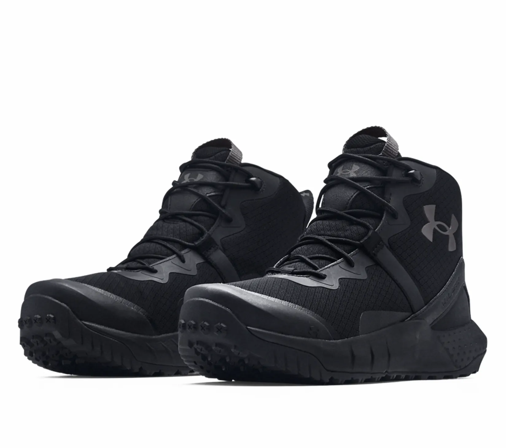 Under Armour Micro G® Valsetz Mid Wide(2E) Black Tactical Boots