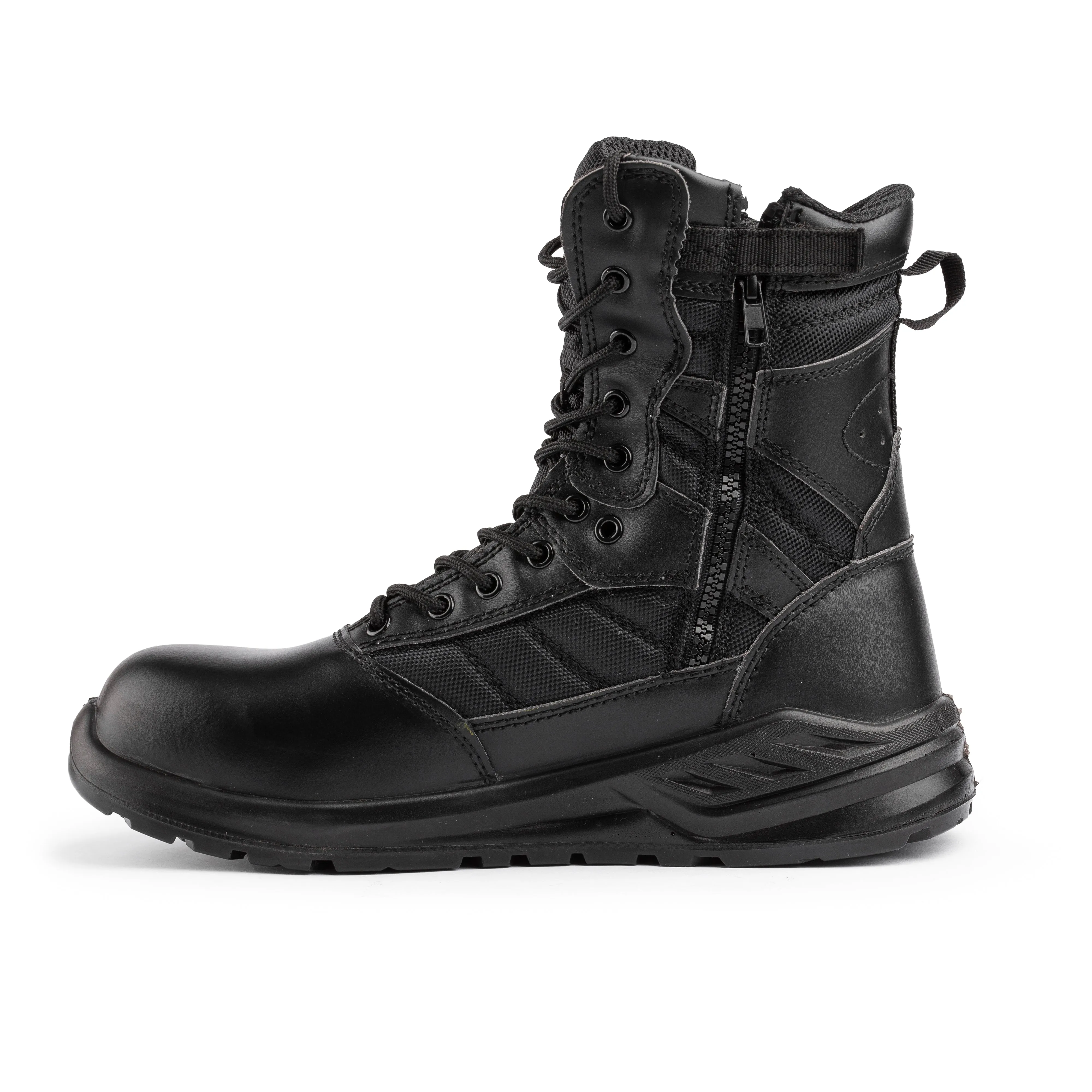 Warrior Military Genuine Leather Combat Boots for Men