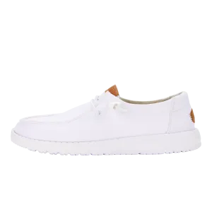 Wendy Stretch Canvas Wide - White