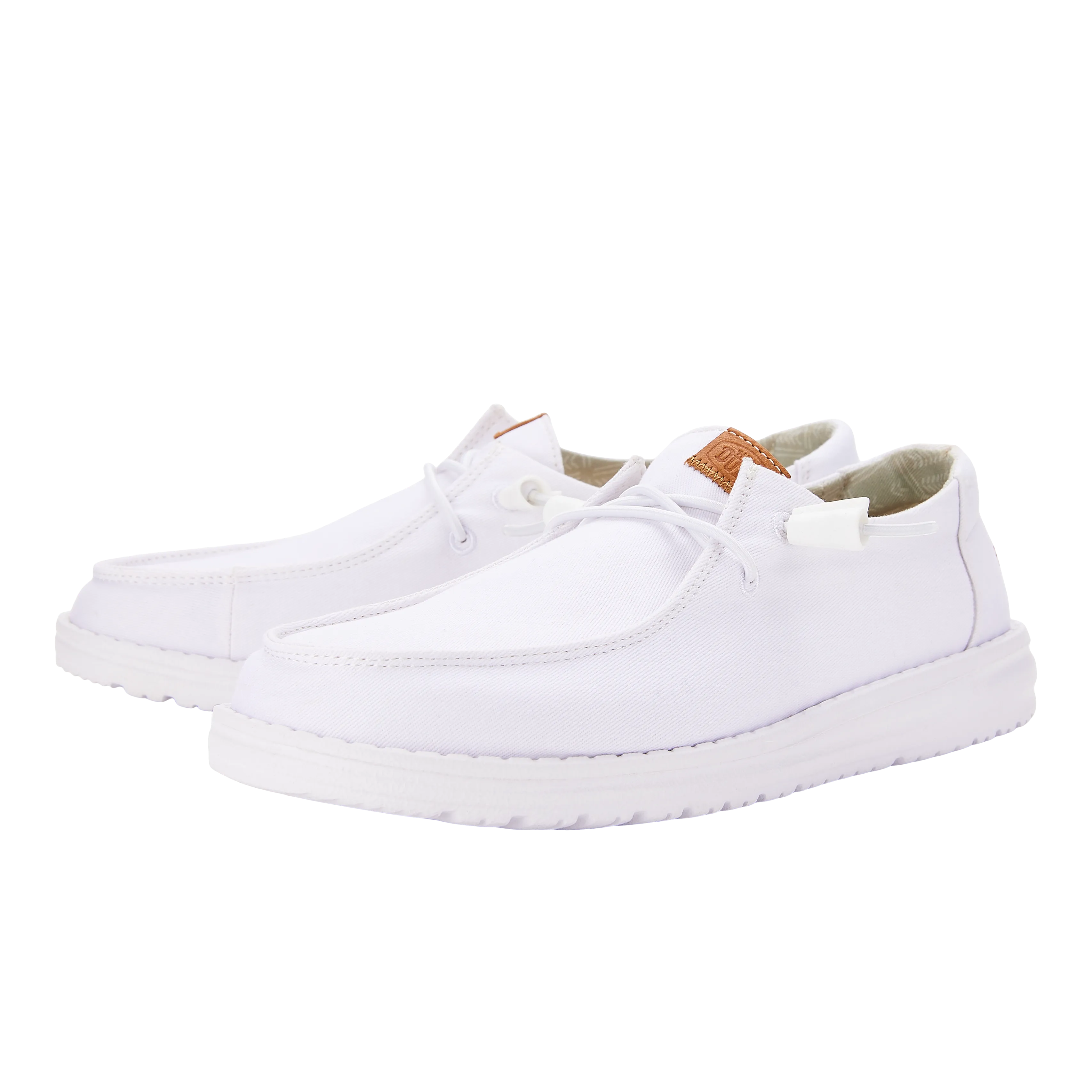 Wendy Stretch Canvas Wide - White