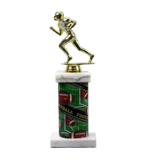 Wide Football Column Trophy