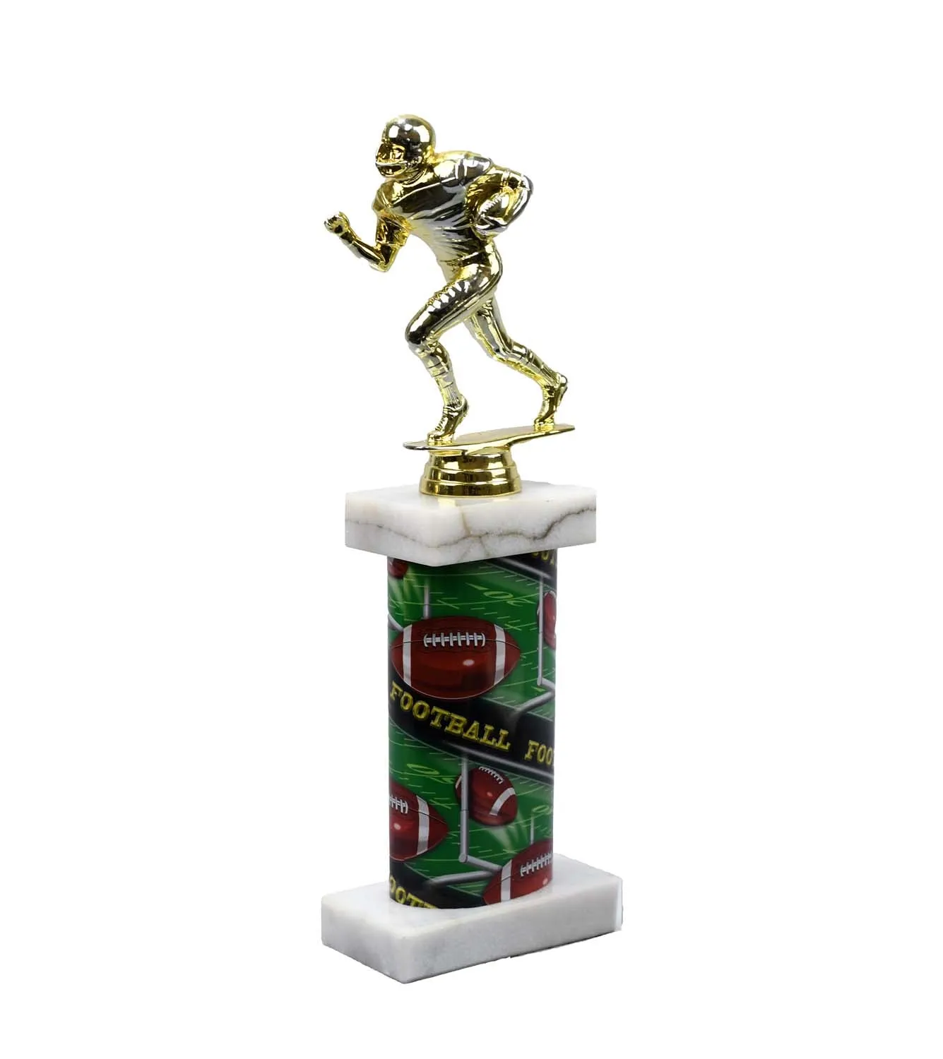 Wide Football Column Trophy