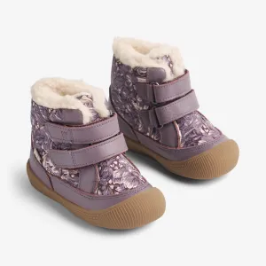 Winterboot Daxi Tex - purple tulips