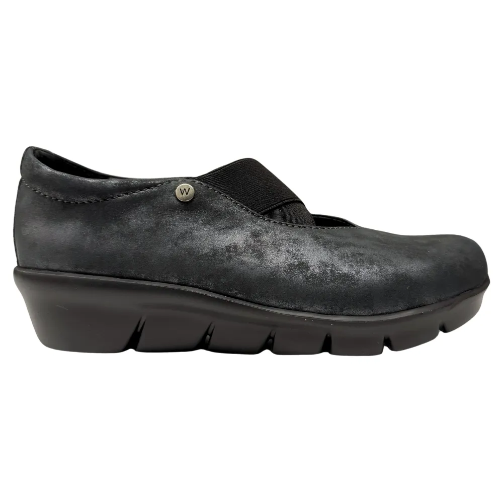 Wolky Cursa Black Amalia Nubuck Shoe (Women's)