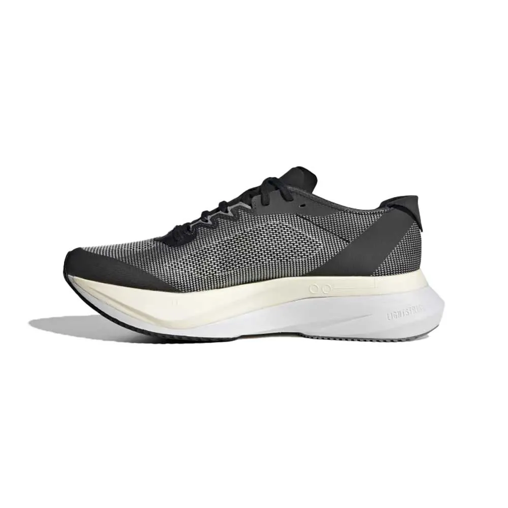 Women's Adizero Boston 12 Running Shoes - Core Black/Cloud White/Carbon - Regular (B)