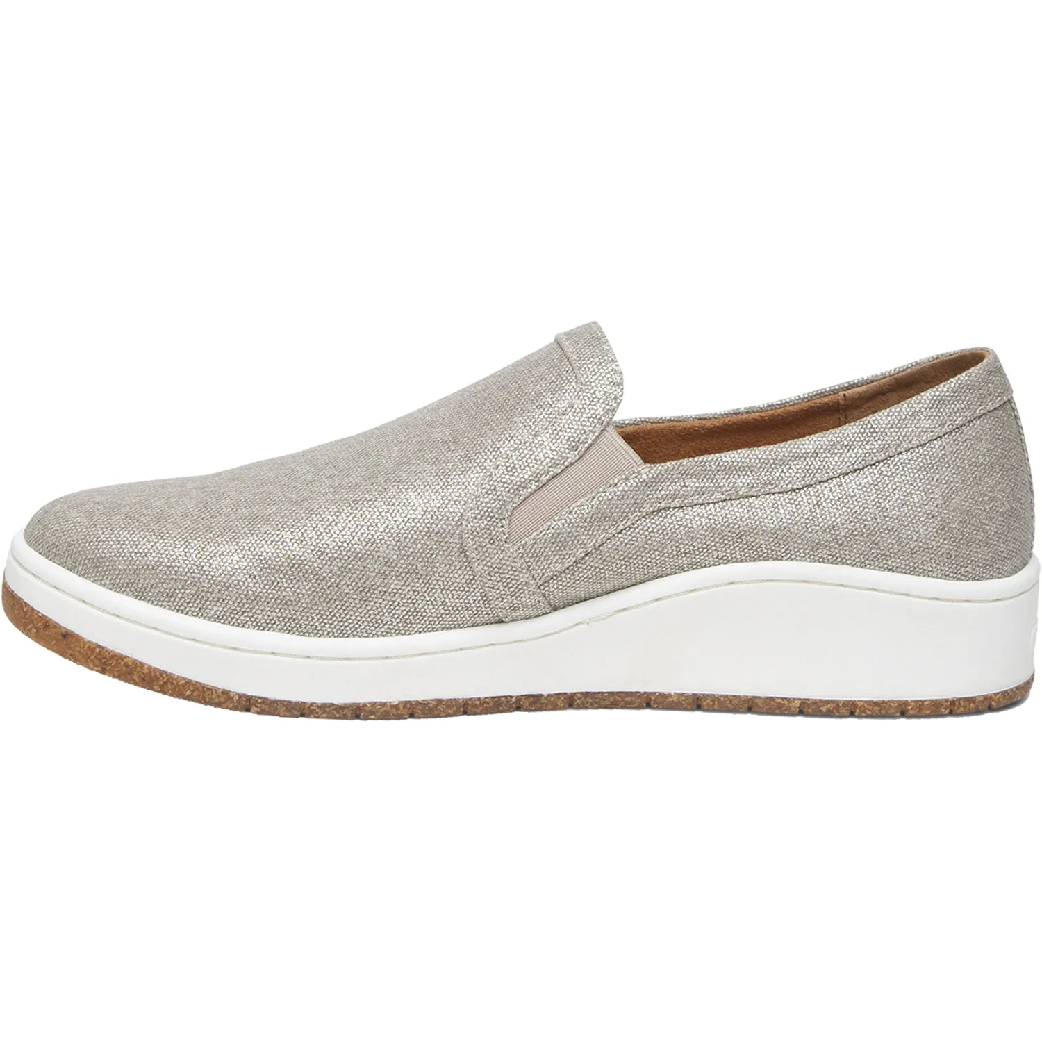 Women's Aetrex Cameron Taupe Canvas