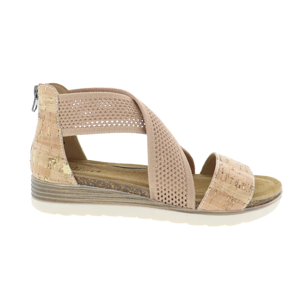 Women's Biza Bree Color: Cork Gold